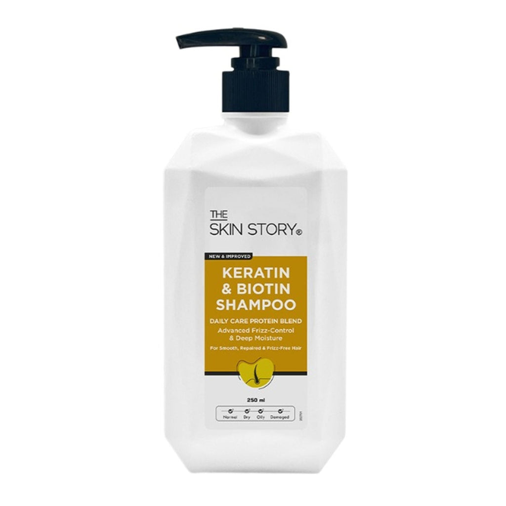 The Skin Story Advanced Frizz Control Keratin Shampoo | Grocsy