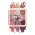 Matt Look Sultry Eyes Highly Pigmented Blendable Long Lasting Eyeshadow Palette - 02 Holiday Wine | Grocsy