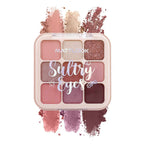Matt Look Sultry Eyes Highly Pigmented Blendable Long Lasting Eyeshadow Palette - 02 Holiday Wine | Grocsy