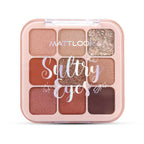 Matt Look Sultry Eyes Highly Pigmented Blendable Long Lasting Eyeshadow Palette - 03 Sundowner | Grocsy