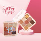 Matt Look Sultry Eyes Highly Pigmented Blendable Long Lasting Eyeshadow Palette - 03 Sundowner | Grocsy