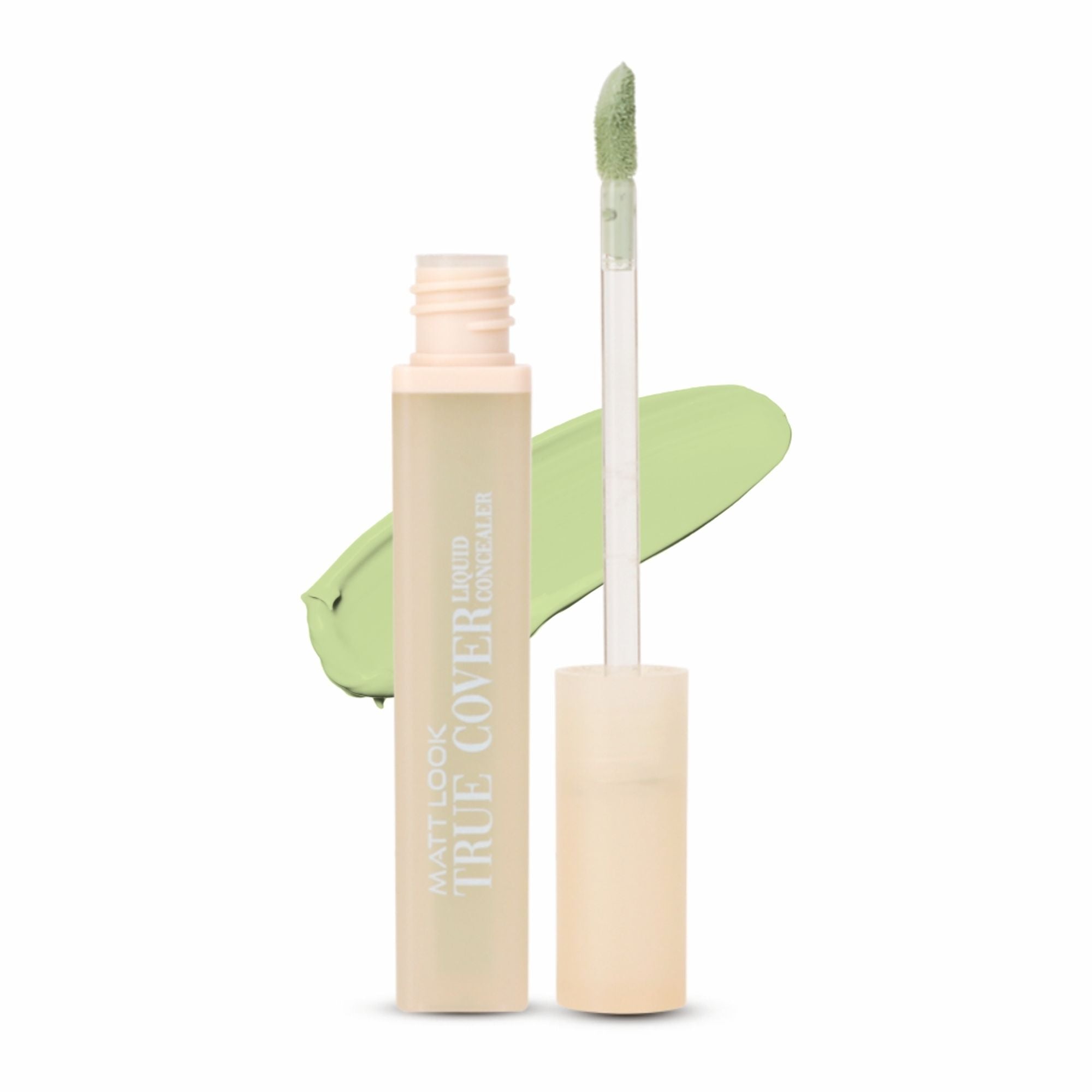 Matt Look True Cover Full Coverage Ultra Blendable Liquid Concealer - 50 Green Corrector | Grocsy