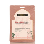 Swiss Beauty Care Bride & Bright Facial Kit With Alpha Arbutin ,Kakadu Plum 6 Steps For Bridal Glow | Grocsy