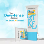 Swiss Beauty Care Dew Lock Sunscreen SPF 50 PA++++ With 1% Hyaluronic Acid | Grocsy