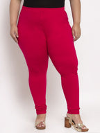 TAG 7 Women Plus Size Ankle-Length Leggings | Grocsy