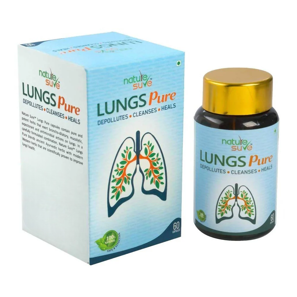 Nature Sure Lungs Pure Capsules | Grocsy