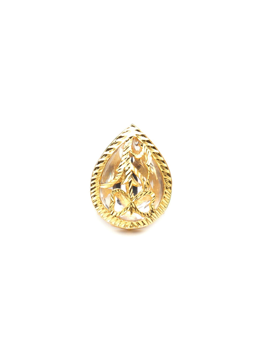 Kundan Ring (gold) - Ruby Raang | Grocsy