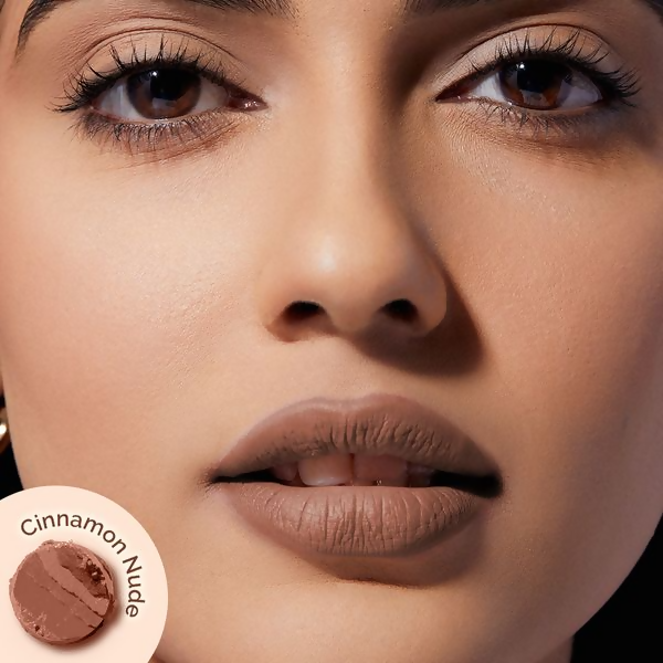 Mamaearth Moisture Matte Longstay Mini Lipstick - Cinnamon Nude | Grocsy