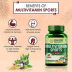 Himalayan Organics Multivitamin Sports 60 + Vital Nutrients Tablets | Grocsy