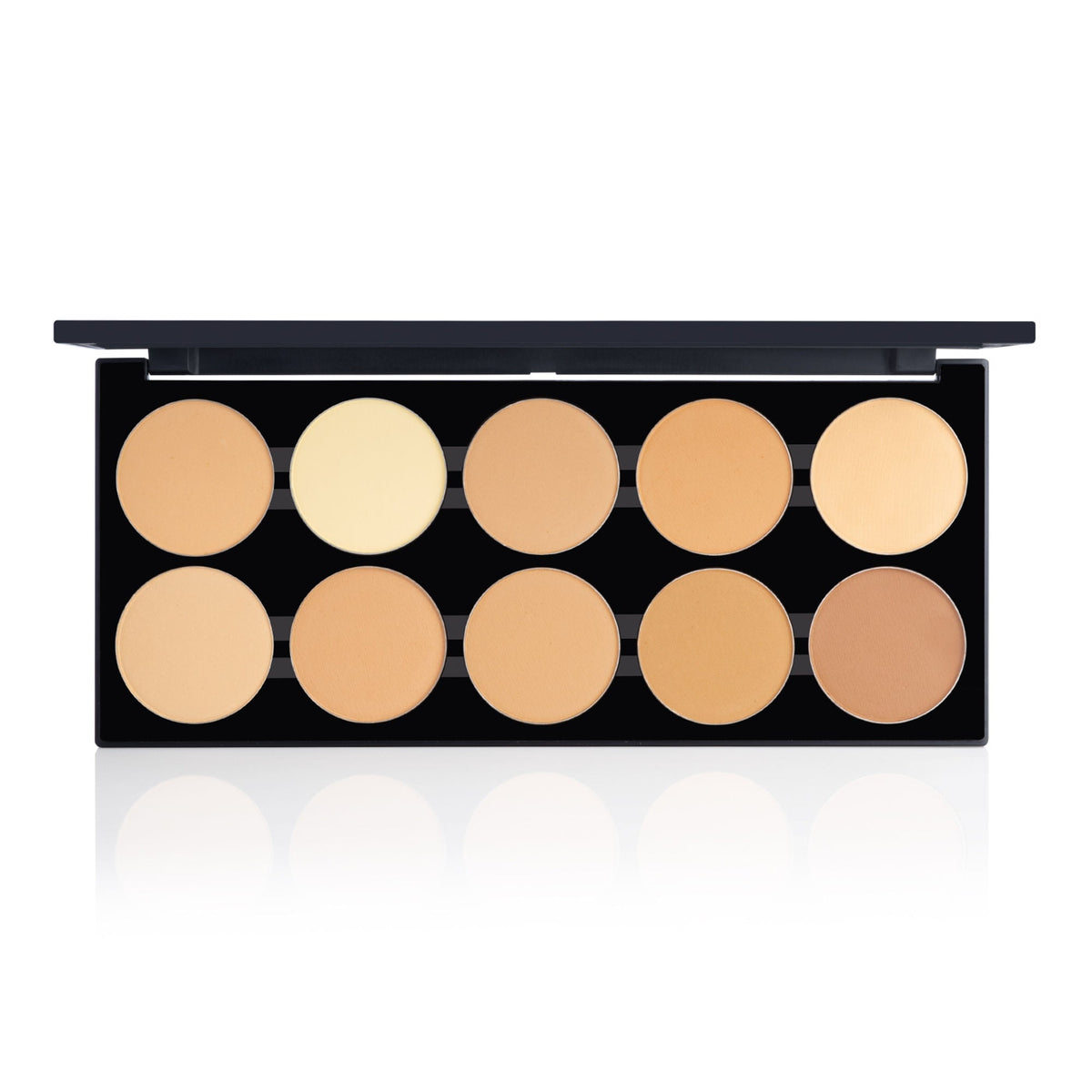 PAC Studio HD Powder Foundation Palette - Oil Control, Medium to Full Coverage & Even Natural Finish | Grocsy