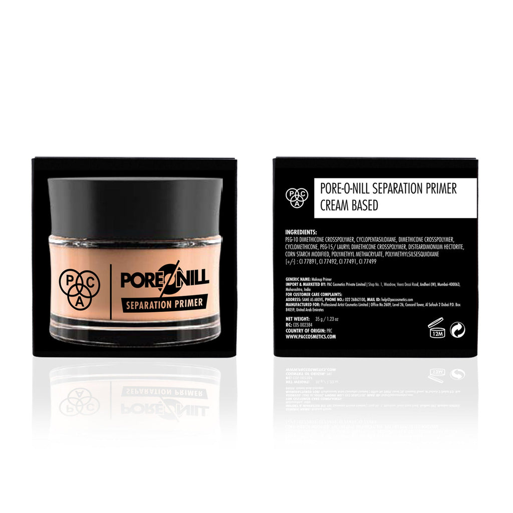 PAC Studio Pore-O-Nill Separation Primer - Cream Based | Grocsy