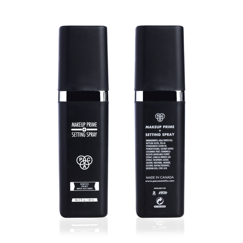 PAC Studio Makeup Prime and Setting Spray - Lightweight Mist, Preps & Hydrates Skin, Sets Makeup Flawlessly | Grocsy