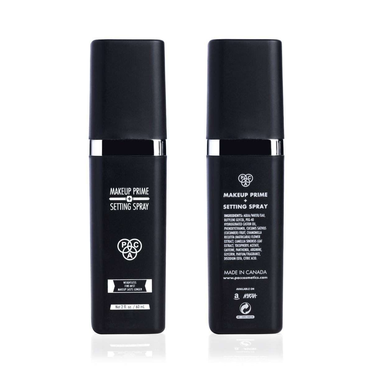 PAC Studio Makeup Prime and Setting Spray - Lightweight Mist, Preps & Hydrates Skin, Sets Makeup Flawlessly | Grocsy