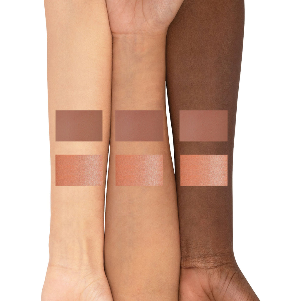 PAC Studio Terracotta Bronzing Powder - Luminous Matte Contour Shades, Sheer Natural Looking Coverage | Grocsy