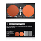PAC Studio Terracotta Bronzing Powder - Luminous Matte Contour Shades, Sheer Natural Looking Coverage | Grocsy