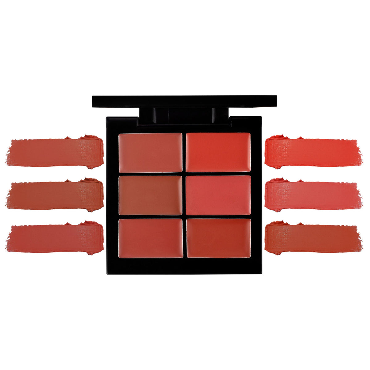 PAC Studio Lip Palette Nude - One Swipe Intense Color Payoff, Insanely Pigmented, Comfortable Long Wear | Grocsy