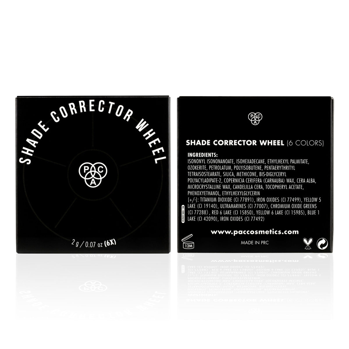 PAC Studio Shade Corrector Wheel X6 | Grocsy