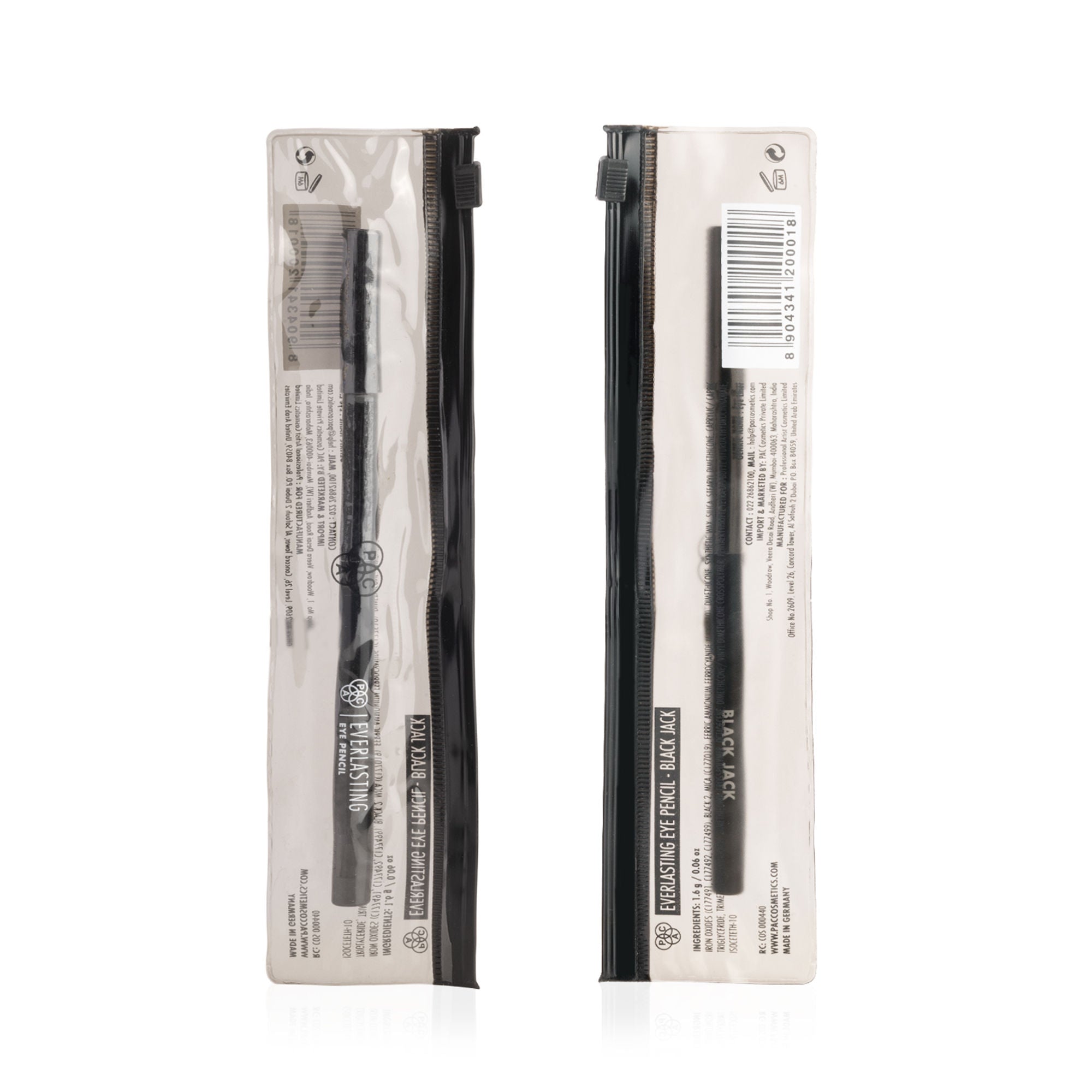 PAC Studio Everlasting Eye Pencil - Black Jack | Grocsy
