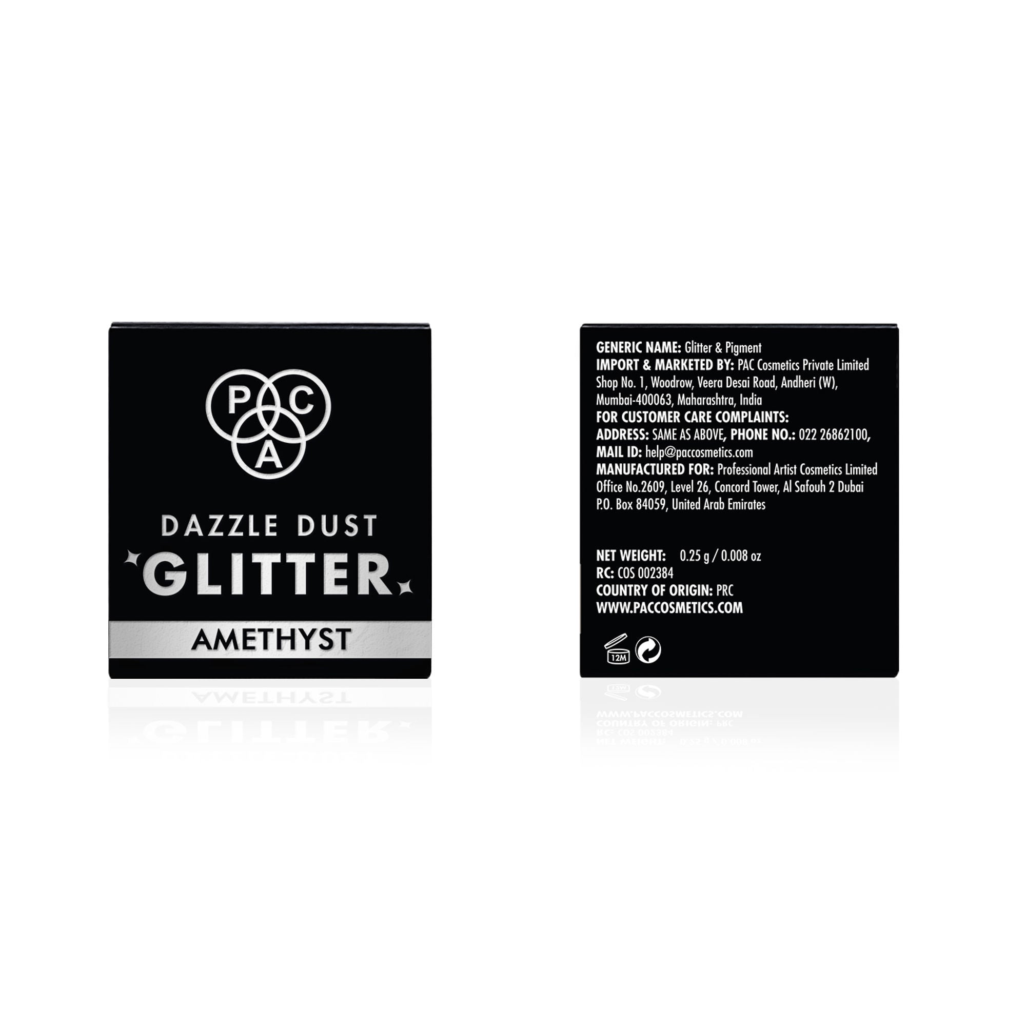 PAC Studio Dazzle Dust Glitter Flakes - Amethyst | Grocsy