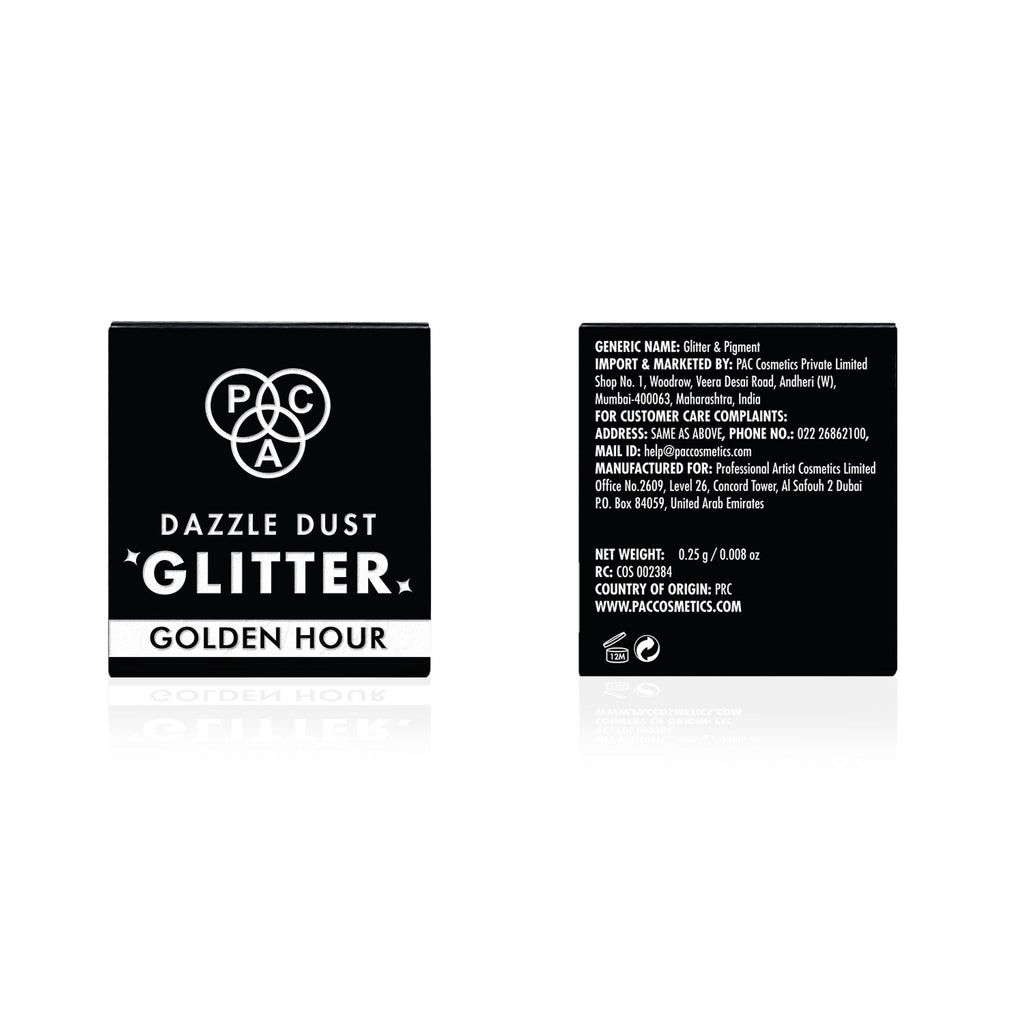 PAC Studio Dazzle Dust Glitter Flakes - Golden Hour | Grocsy
