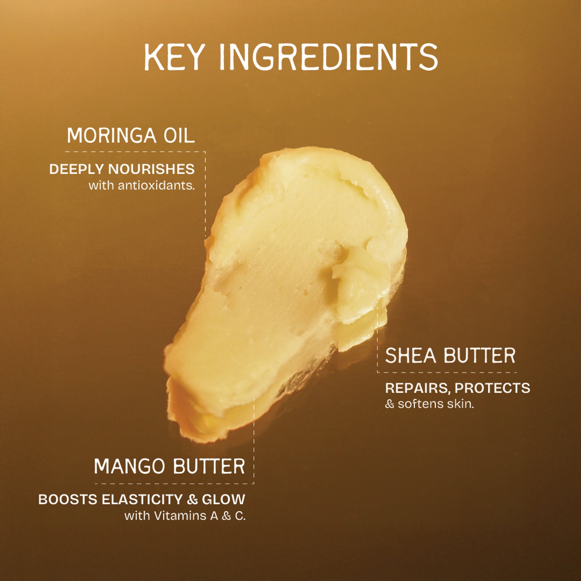 The Bare Bar Vanilla Body Butter - Deeply Moisturizing Vanilla Cream With Natural Butters | Grocsy