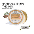 The Bare Bar Sandalwood Body Butter - Nourishing Woody Butter With Shea, Mango, Vit E | Grocsy