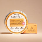 The Bare Bar Sandalwood Body Butter - Nourishing Woody Butter With Shea, Mango, Vit E | Grocsy