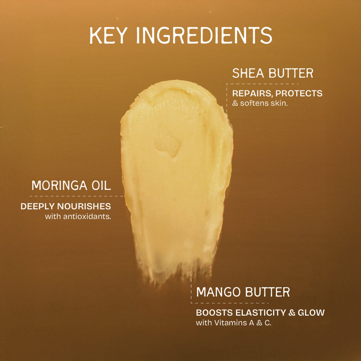 The Bare Bar Sandalwood Body Butter - Nourishing Woody Butter With Shea, Mango, Vit E | Grocsy