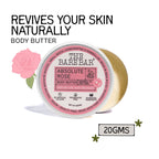 The Bare Bar Absolute Rose Body Butter - Rose-Scented Moisturizer With Clean, Rich Formula | Grocsy