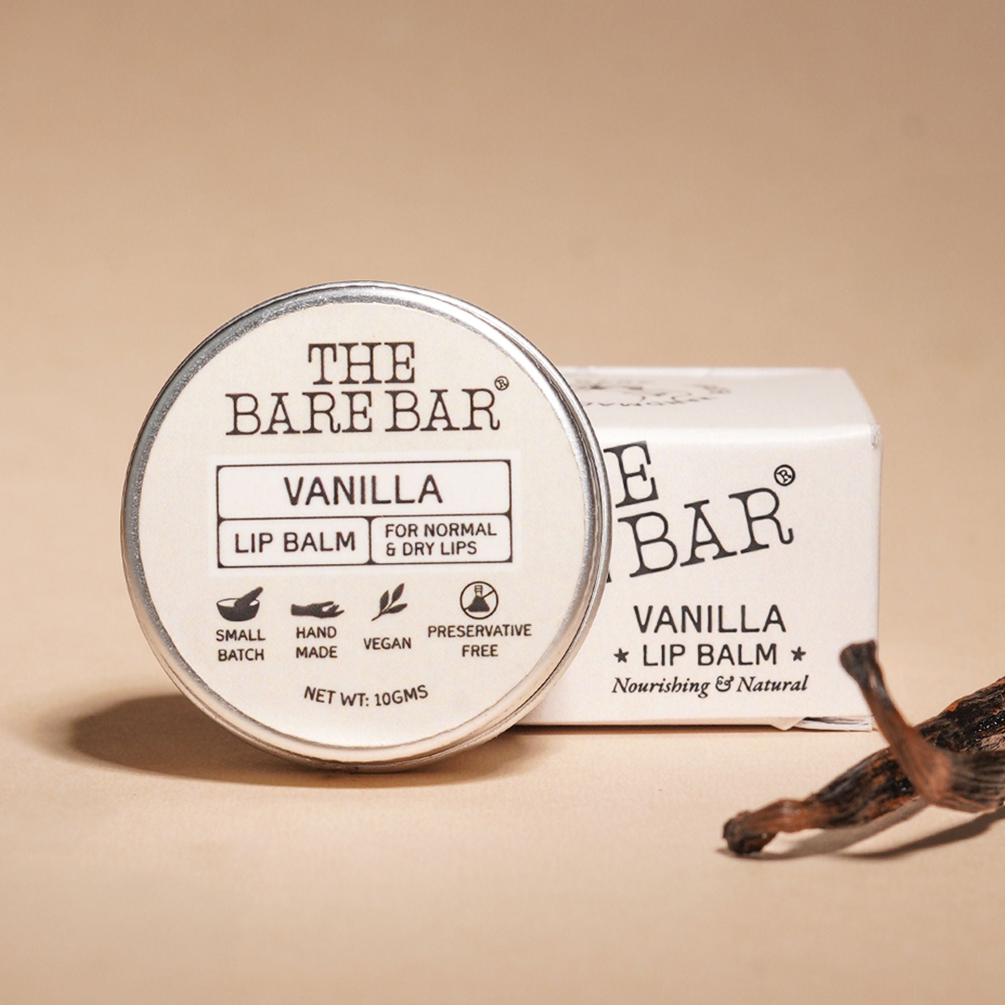 The Bare Bar Berry Blast Lip Balm - Buttery Moisture For Pigmented, Dry Lips - Vanilla | Grocsy