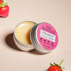 The Bare Bar Berry Blast Lip Balm - Buttery Moisture For Pigmented, Dry Lips - Strawberry | Grocsy