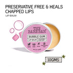The Bare Bar Berry Blast Lip Balm - Buttery Moisture For Pigmented, Dry Lips - Bubble Gum | Grocsy