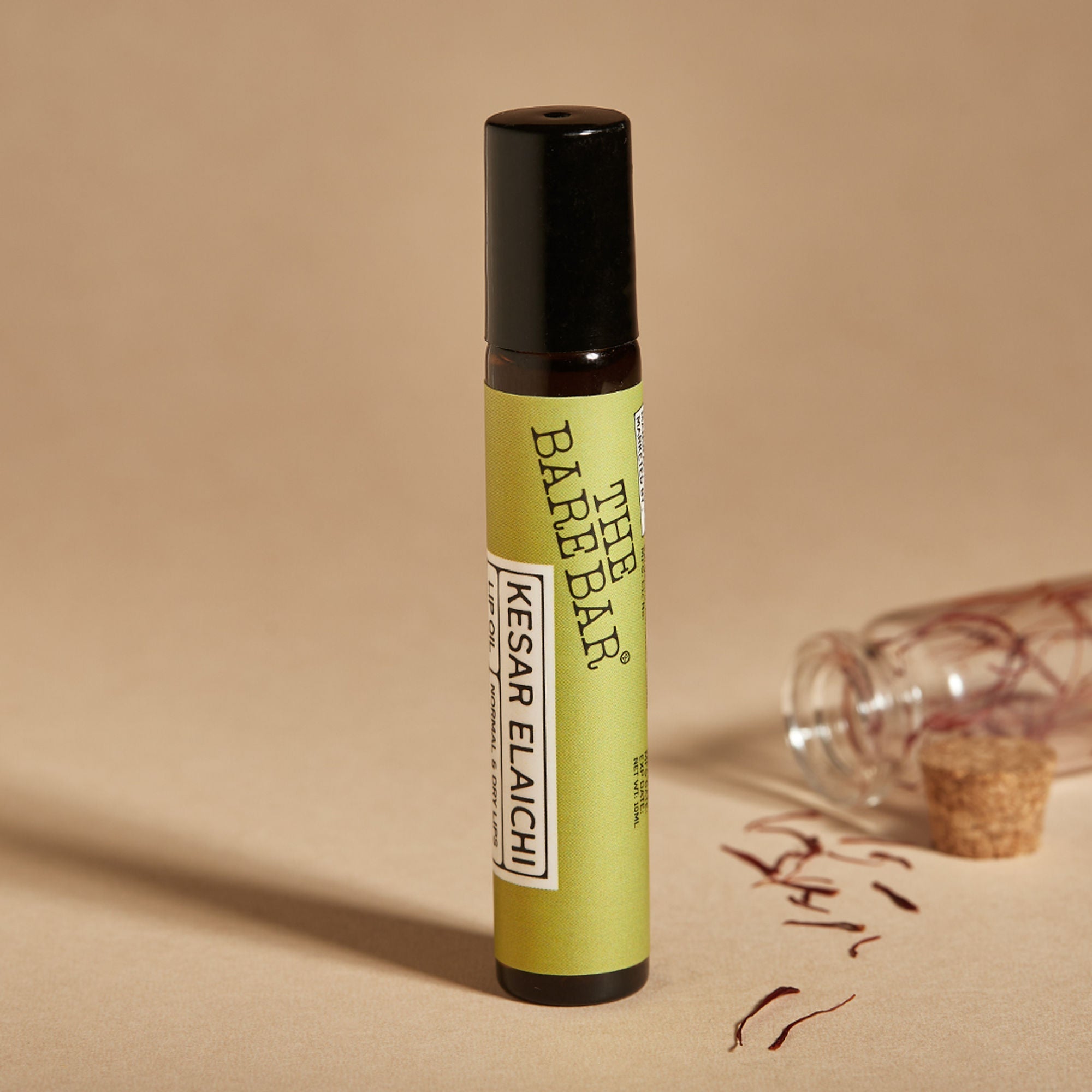 The Bare Bar Kesar Elaichi Lip Oil - Rich Oils For Pigmentation & Lip Healing | Grocsy
