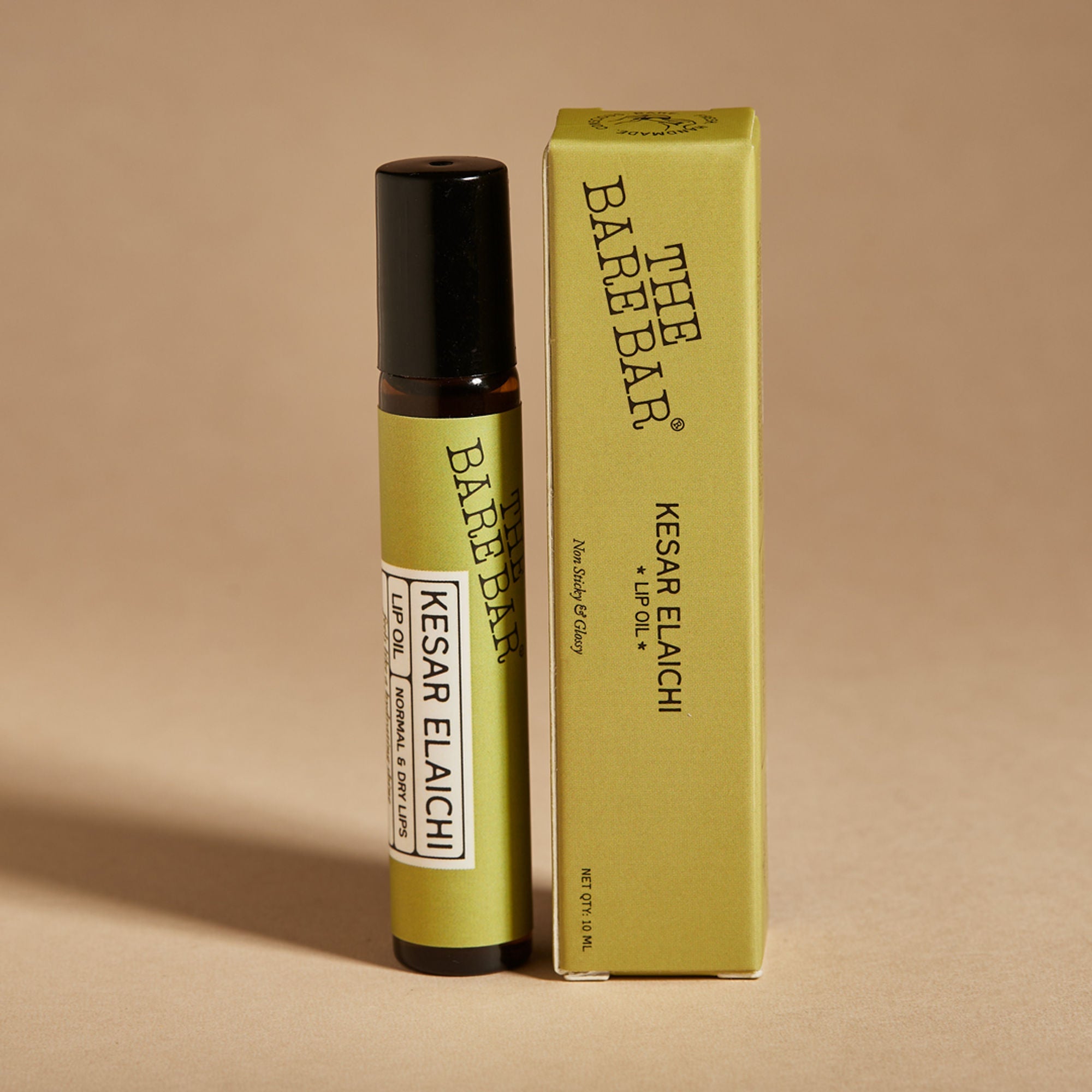The Bare Bar Kesar Elaichi Lip Oil - Rich Oils For Pigmentation & Lip Healing | Grocsy