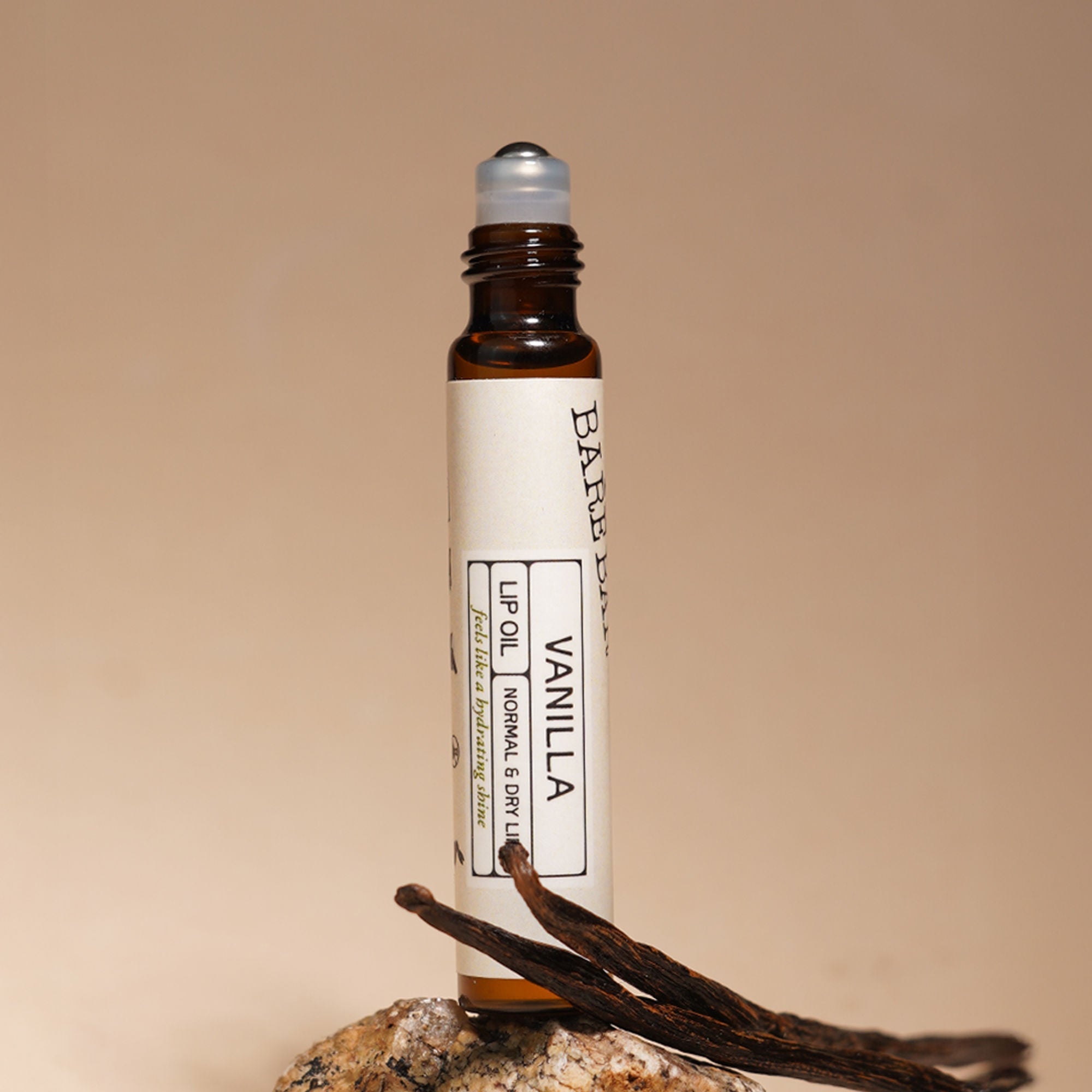 The Bare Bar Vanilla Lip Oil - Deep Nourishment With Natural Oils For Soft Lips | Grocsy