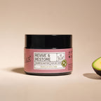 The Bare Bar Revive & Restore Shampoo Butter - Intense Hydration, Frizz Control & Hair Repair | Grocsy