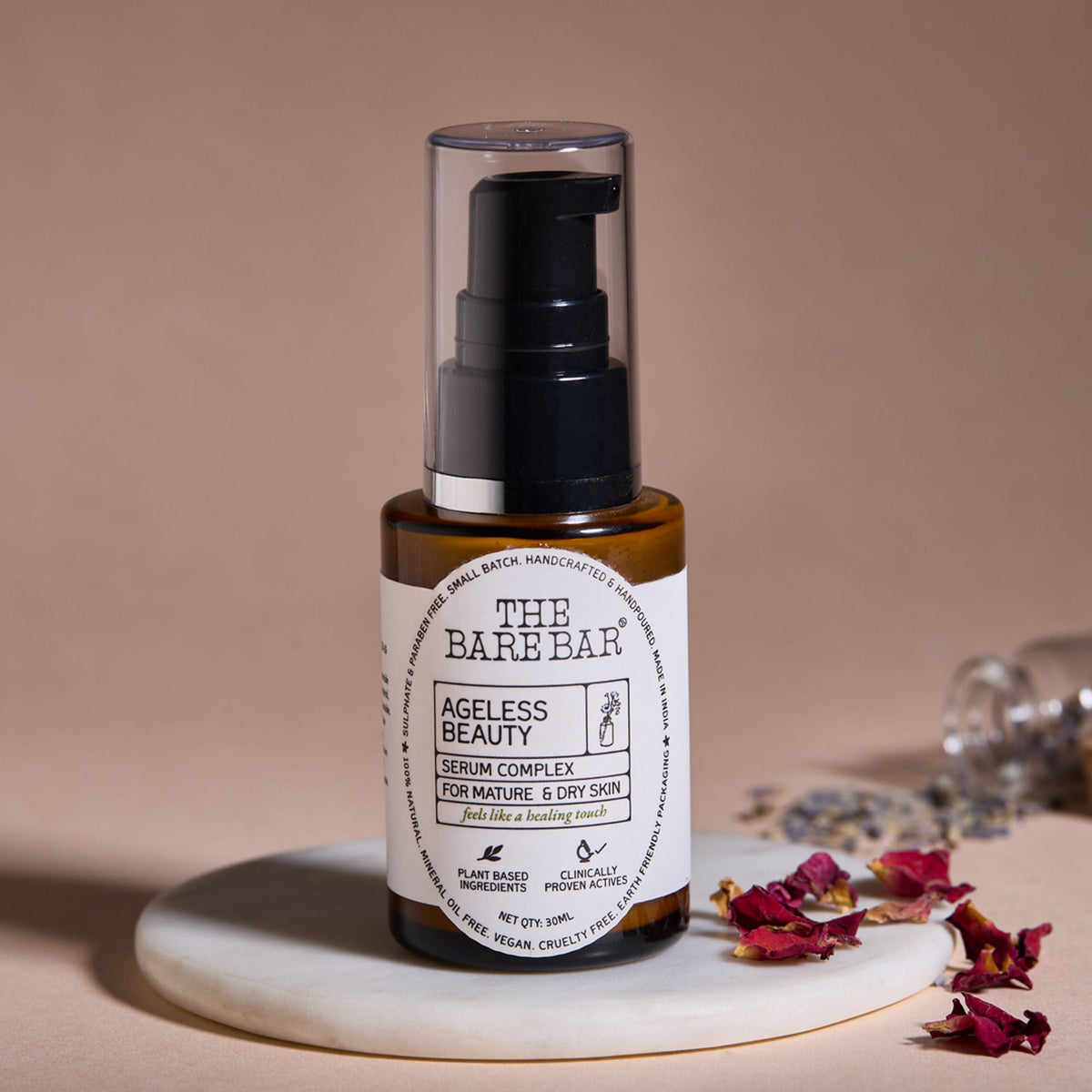 The Bare Bar Ageless Beauty Serum With Bakuchiol & Ceramides | Grocsy