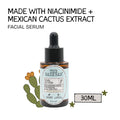 The Bare Bar Dual Action Serum With Cactus & Niacinamide | Grocsy