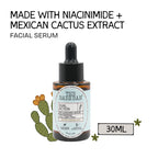 The Bare Bar Dual Action Serum With Cactus & Niacinamide | Grocsy