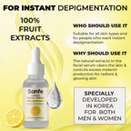 Sanfe Instant Depigmentation Lemon Facial Serum | Grocsy