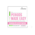 Sirona Premium Applicator Tampons - Regular Flow | Grocsy