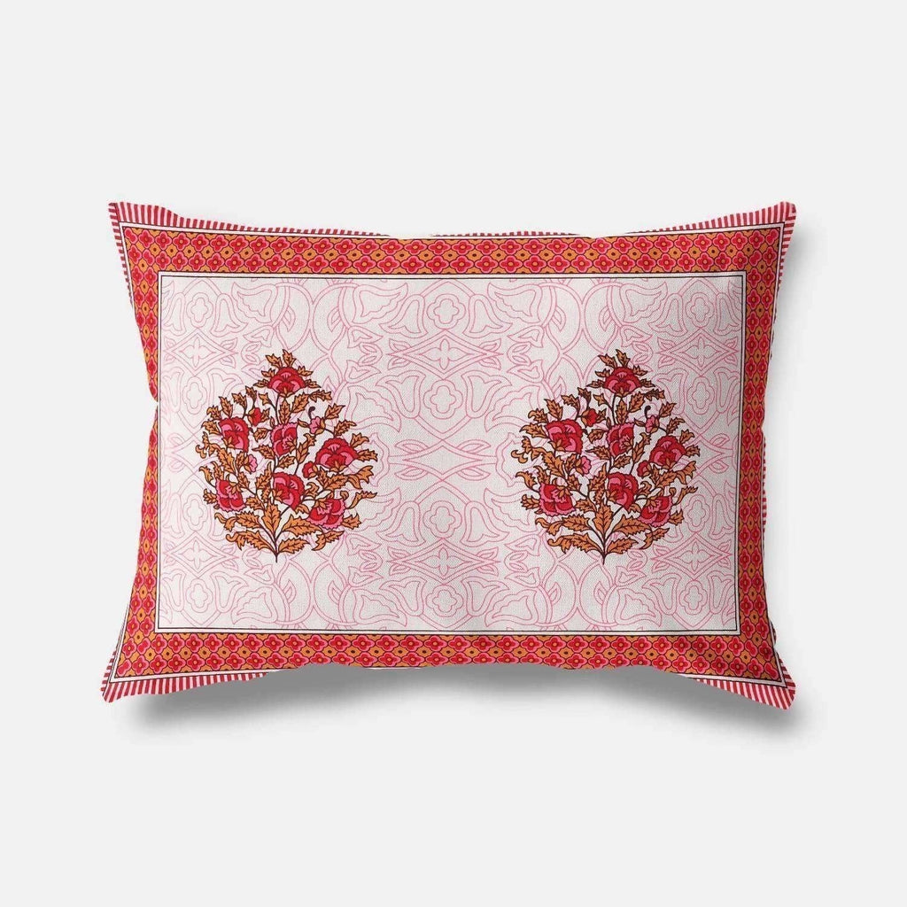 Queen Size 230x270 Cms Jaipuri Hand Block Printed Traditional 144TC Cotton Bedsheet with 2 Pillow Covers | Grocsy