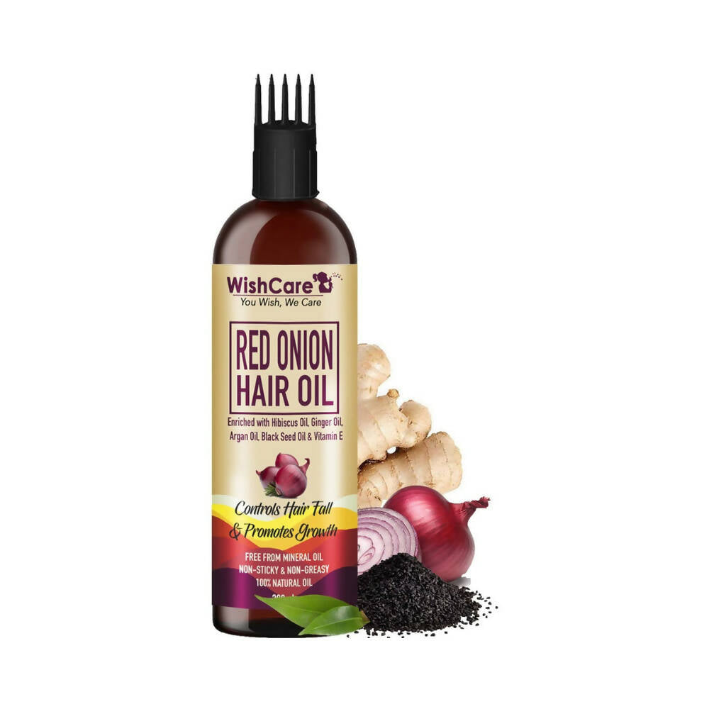 Wishcare Red Onion Hair Oil | Grocsy