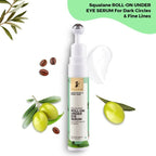 Pilgrim Roll-on Under Eye Cream Massage Roller To Reduce Dark Circles, Puffiness, and Fine Lines | Grocsy