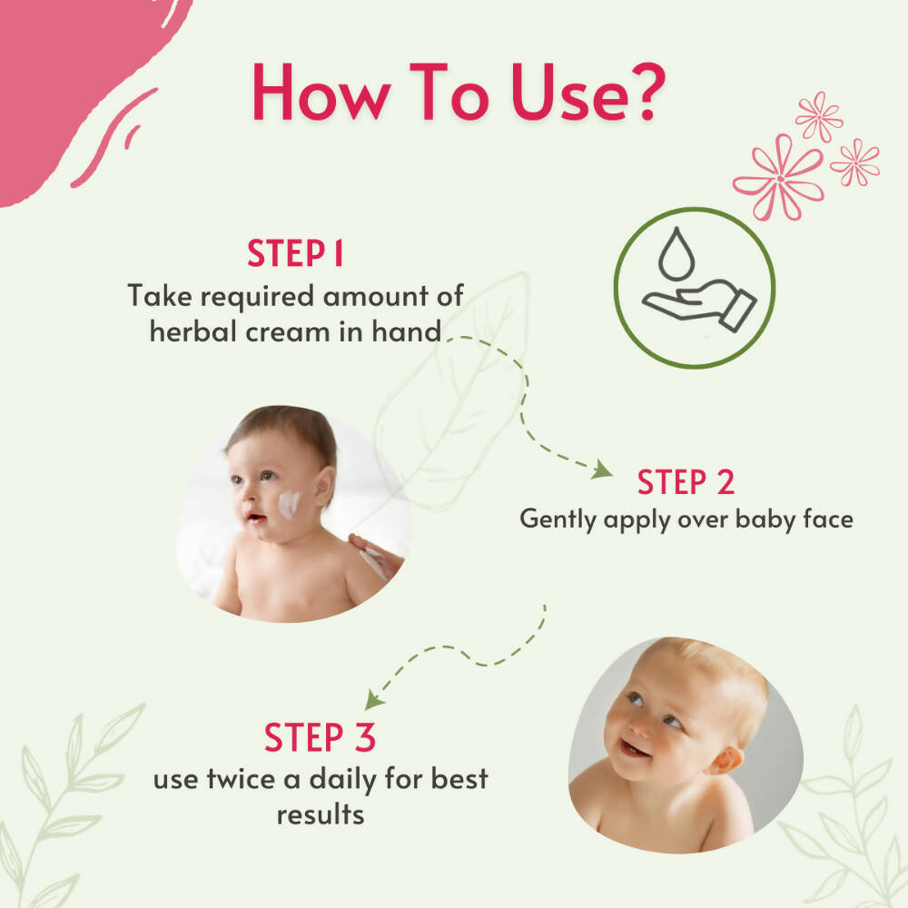 Pokonut Herbal Baby Face Cream | Grocsy