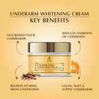 Skiura Nature Dark Underarm Skin Whitening Cream | Grocsy