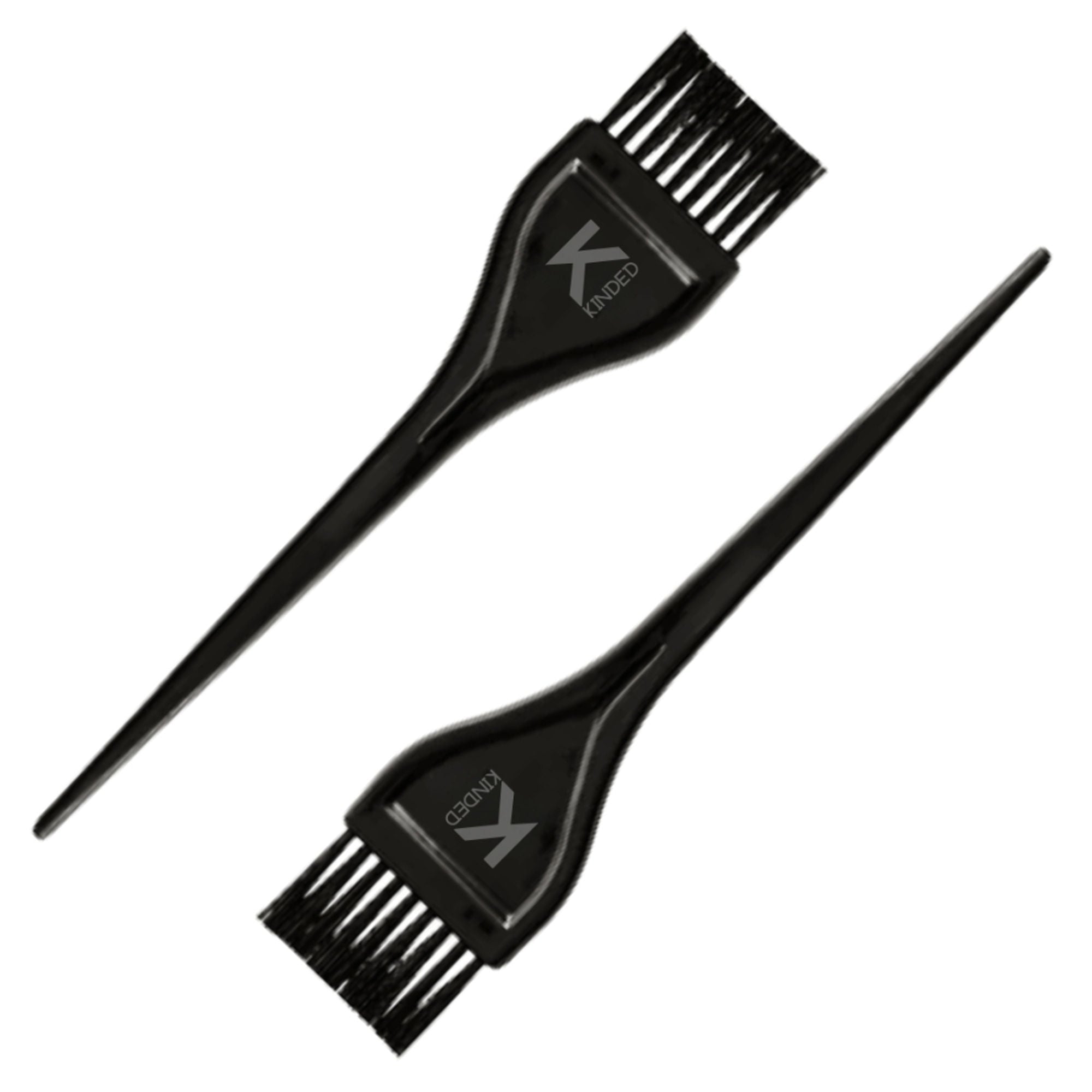KINDED Multipurpose Black Hair Color and Mehndi Brush Set of 2 | Grocsy