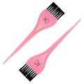 KINDED Multipurpose Pink Hair Color and Mehndi Brush Set of 2 | Grocsy