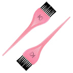 KINDED Multipurpose Pink Hair Color and Mehndi Brush Set of 2 | Grocsy
