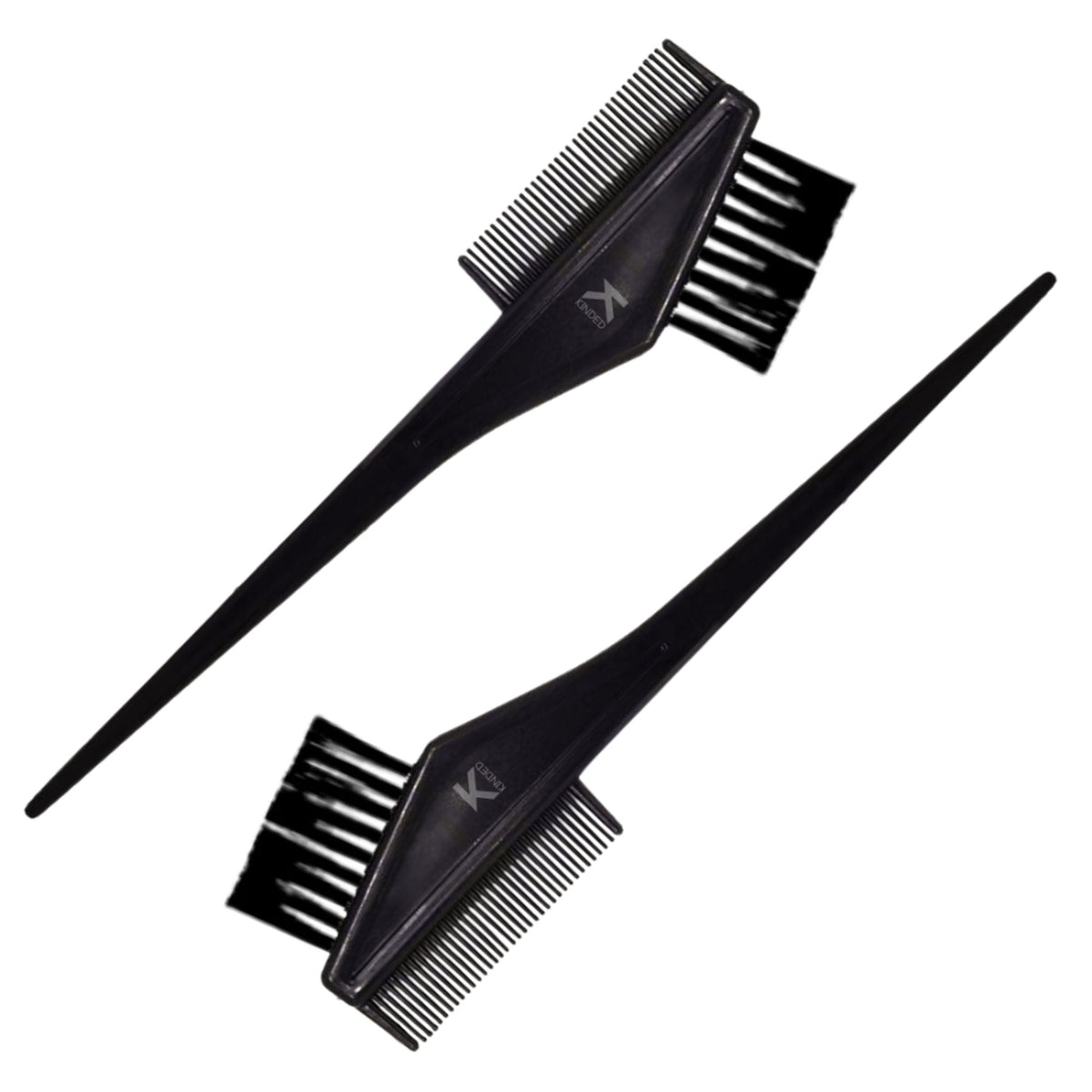 KINDED 2 In 1 Hair Colouring Dye Brush Applicator And Tail Comb Set of 2 | Grocsy